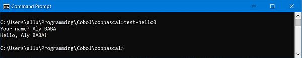 GNU Cobol calls Free Pascal: Execution of a program using a custom string data type [1]