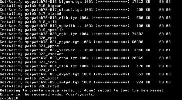 Updating OpenBSD: Applying security patches