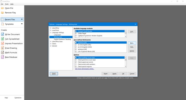LibreOffice: Creating a custom dictionary [I]