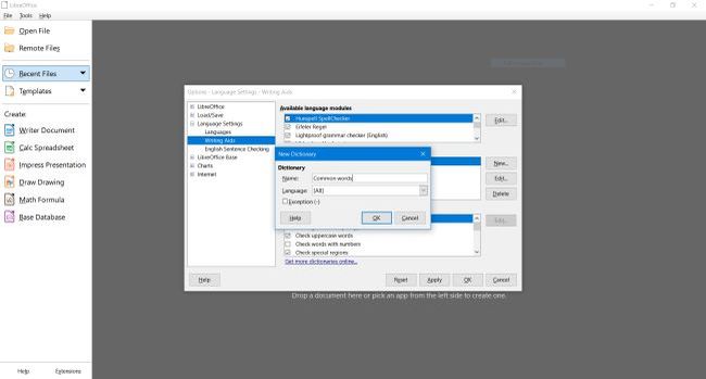 LibreOffice: Creating a custom dictionary [II]