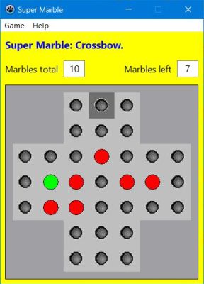 Super Marble: A free 1-player board game for PC