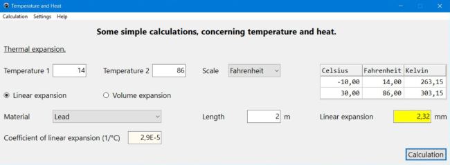 Physics heat and temperature calculations: Thermal expansion