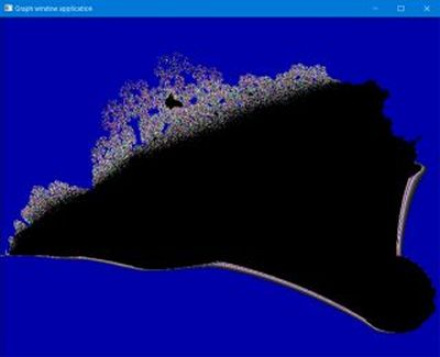 Burning Ship fractal, image 2