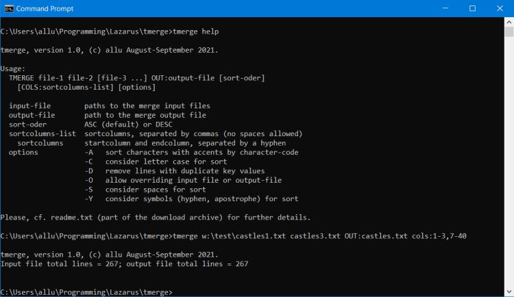 Merging two text files on sort keys at line position 1-3 and 7-40