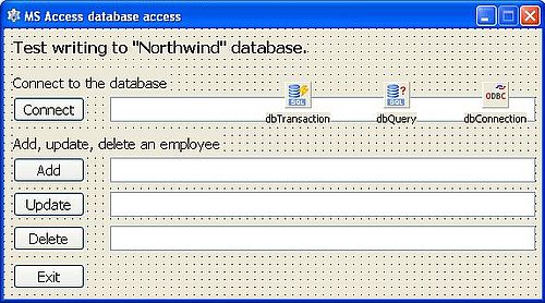 Lazarus/Free Pascal and Microsoft Access: Writing data to an Access database - Form design