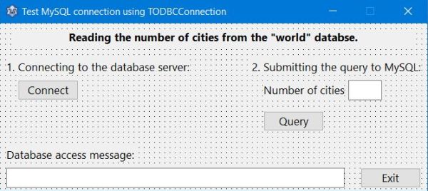 Simple Lazarus database project