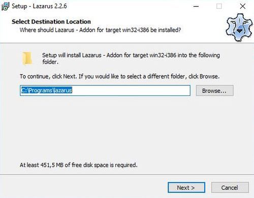 Installing the Lazarus 32-bit cross-compiler on Windows 10 64-bit [1]
