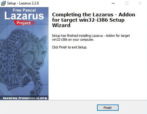 Installing the Lazarus 32-bit cross-compiler on Windows 10 64-bit [2]