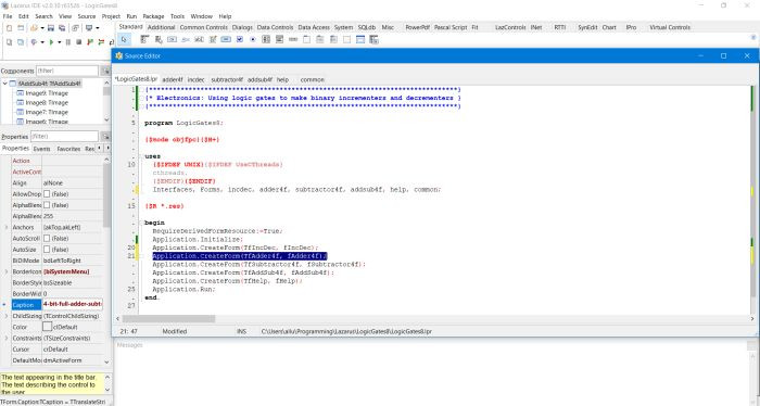 Using an existing form as template: Form creation statement added to the project source