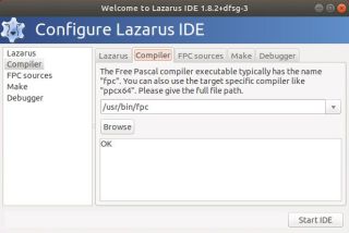 Lazarus components configuration