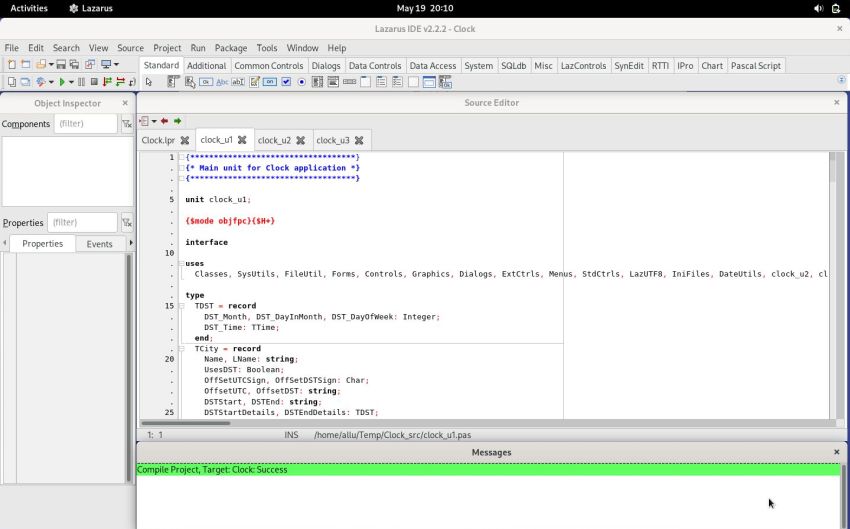 Installing Lazarus on NixOS: Successfully building a GUI application