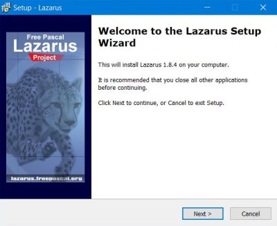 Installing the Lazarus IDE