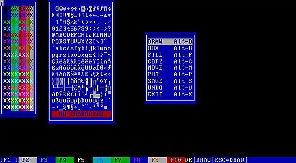 Star Sapphire Common LISP on MS-DOS 7.10: Star Sapphire Screen Drawing Utility