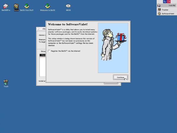 BeOS 5 Professional: Network - Installing the vlance driver [1]