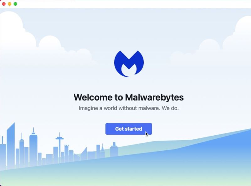 macOS antivirus software: Starting Malwarebytes for Mac configuration