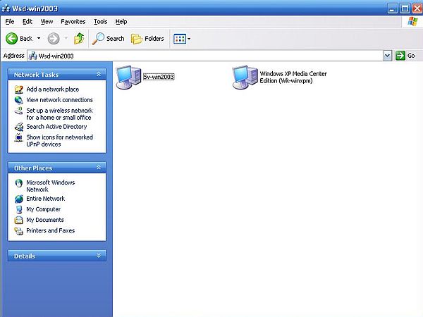 Windows Server 2003: Login from Windows XP - The Windows Server 2003 domain [2]