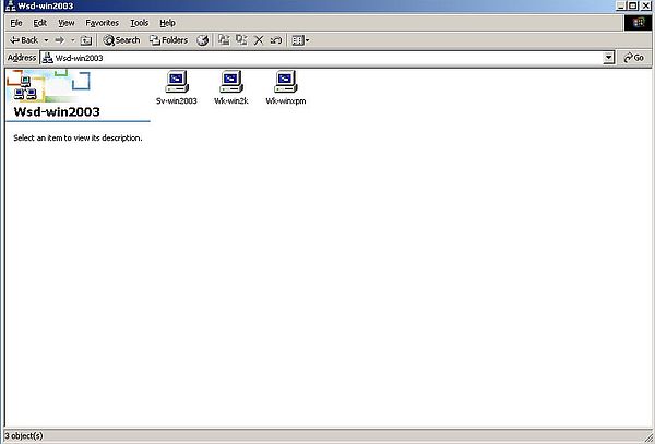 Windows Server 2003: Login from Windows 2000 - The Windows Server 2003 domain [2]