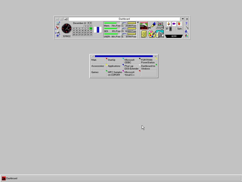 Successful installation of the SVGA driver on Windows 3.11 after installing some other applications