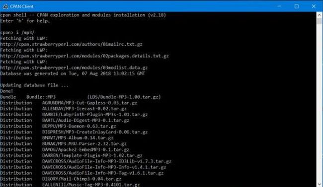 Perl module installation [1]