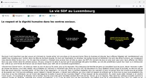 La vie SDF au Luxembourg: Ma lutte pour le respect et la dignité humaine